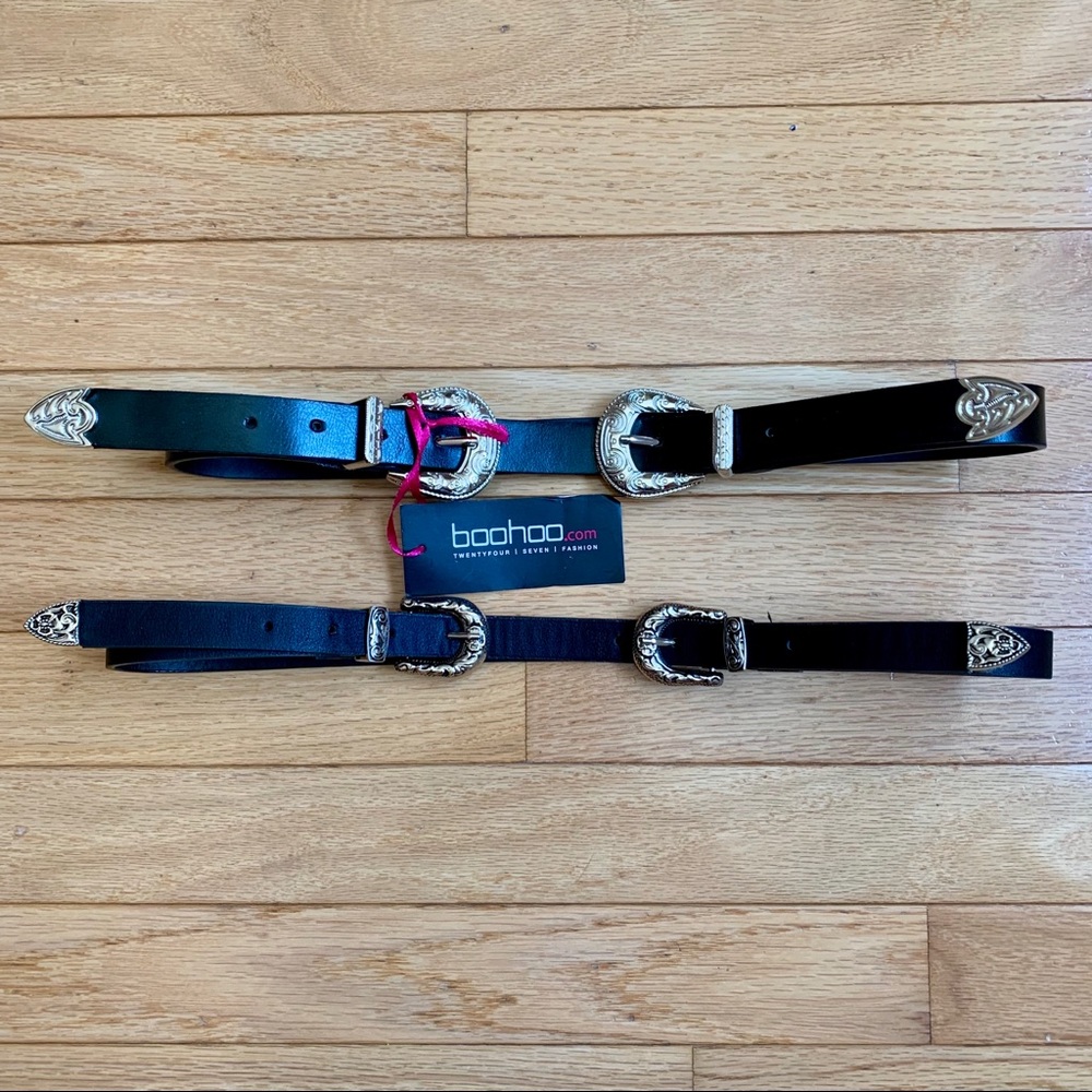 Double buckle belts